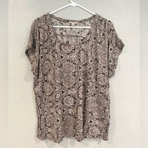 Sold* Lucky Brand Women’s Linen Blouse XL